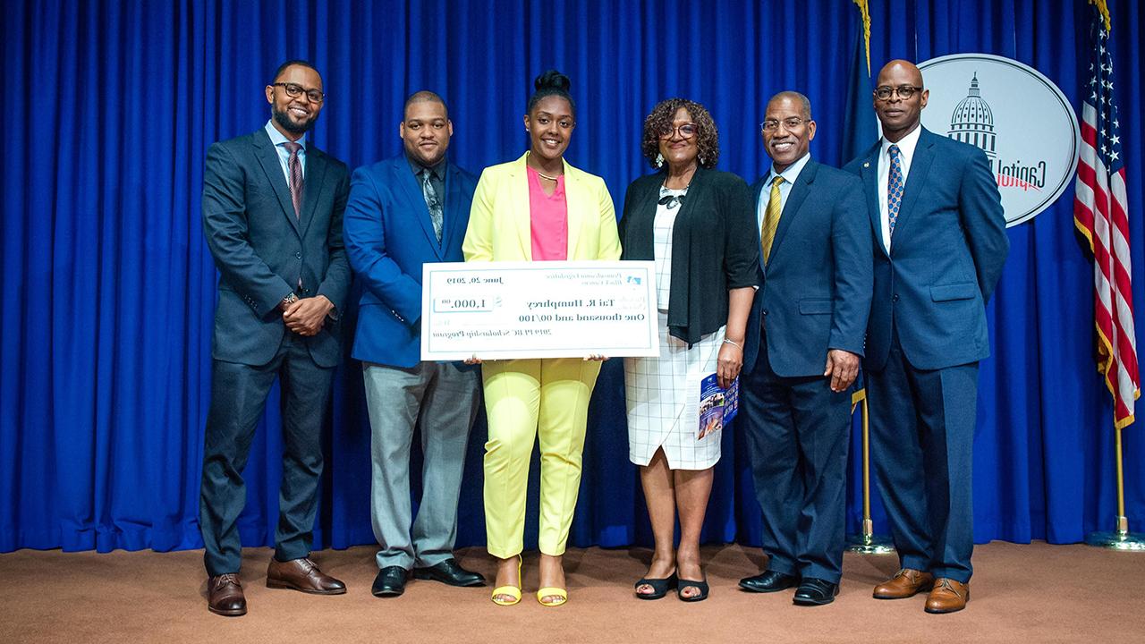 Tai Humphrey '19 Honored at Pennsylvania State Capitol